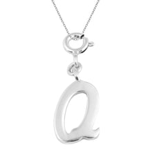 Load image into Gallery viewer, Personalized Letter Pendant - Sterling Silver
