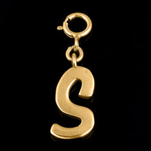Load image into Gallery viewer, Personalized Letter Pendant - Gold Vermeil
