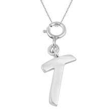 Load image into Gallery viewer, Personalized Letter Pendant - Sterling Silver
