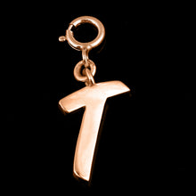 Load image into Gallery viewer, Personalized Letter Pendant - Rose Gold Vermeil
