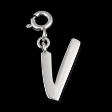 Load image into Gallery viewer, Personalized Letter Pendant - Sterling Silver
