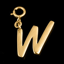 Load image into Gallery viewer, Personalized Letter Pendant - Gold Vermeil
