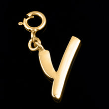 Load image into Gallery viewer, Personalized Letter Pendant - Gold Vermeil

