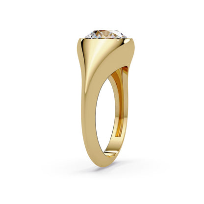 2.00 Ct Round Lab-Grown Diamond Solitaire Ring - 925 Sterling Silver