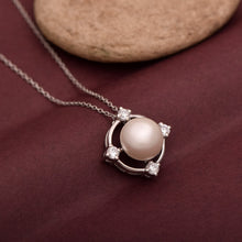 Load image into Gallery viewer, Pearl Classic Necklace  – Sterling Silver
