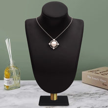 Load image into Gallery viewer, Pearl Classic Necklace  – Sterling Silver
