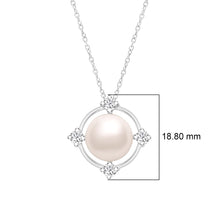 Load image into Gallery viewer, Pearl Classic Necklace  – Sterling Silver
