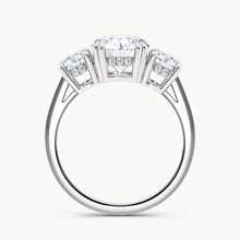 Load image into Gallery viewer, Round Three Stone Engagement Ring
