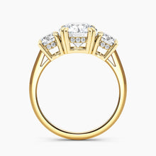 Load image into Gallery viewer, Round Three Stone Engagement Ring
