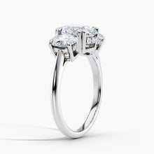 Load image into Gallery viewer, Oval Three Stone Engagement Ring
