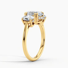 Load image into Gallery viewer, Oval Three Stone Engagement Ring
