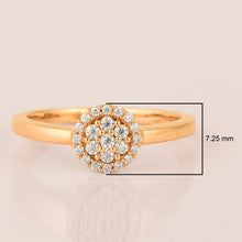 Load image into Gallery viewer, Moissanite Elegant Dome Design Stackable Ring – Sterling Silver
