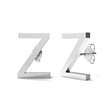Load image into Gallery viewer, Initial &quot;Z&quot; Monogram Stud Earring – Sterling Silver
