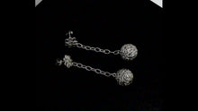 Load and play video in Gallery viewer, 4.50 CTW Diamond Polki Dangle Earrings
