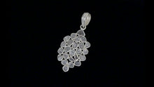Load and play video in Gallery viewer, 3 CTW Diamond Polki Pendant
