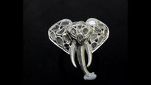 Load and play video in Gallery viewer, Diamond Polki Elephant Pendant Set
