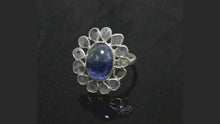 Load and play video in Gallery viewer, 2.50 CTW Diamond Polki Tanzanite Ring

