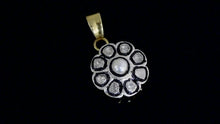 Load and play video in Gallery viewer, 1 CTW Diamond Polki Pendant

