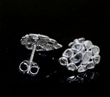 Load and play video in Gallery viewer, 1.10 CTW Diamond Polki Pear Studs

