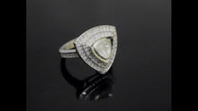 Load and play video in Gallery viewer, 0.35 CTW Diamond Polki Solitaire Ring
