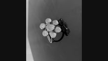 Load and play video in Gallery viewer, 1.50 CTW Diamond Polki Floral Ring
