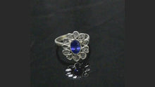Load and play video in Gallery viewer, 2 CTW Diamond Polki Tanzanite Ring
