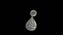 Load and play video in Gallery viewer, 0.60 CTW Diamond Polki Pear Shaped Pendant
