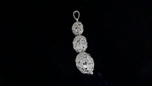 Load and play video in Gallery viewer, 2.50 CTW Diamond Polki Beaded Ball Pendant
