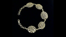Load and play video in Gallery viewer, 6 CTW Diamond Polki Beaded Bracelet
