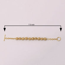 Load image into Gallery viewer, 3 CTW Diamond Polki Beaded Bracelet
