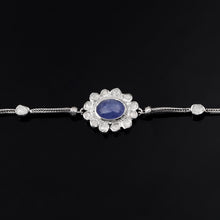 Load image into Gallery viewer, 2 CTW Diamond Polki Tanzanite Bracelet
