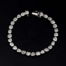 Load image into Gallery viewer, 4.00 CTW Diamond Polki Eternity Bracelet
