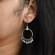 Load image into Gallery viewer, 2.30 CTW Diamond Polki Round Dangle Earrings
