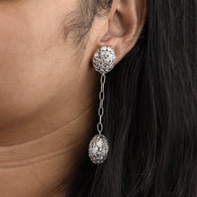 Load image into Gallery viewer, 6.50 CTW Diamond Polki Long Dangle Earrings

