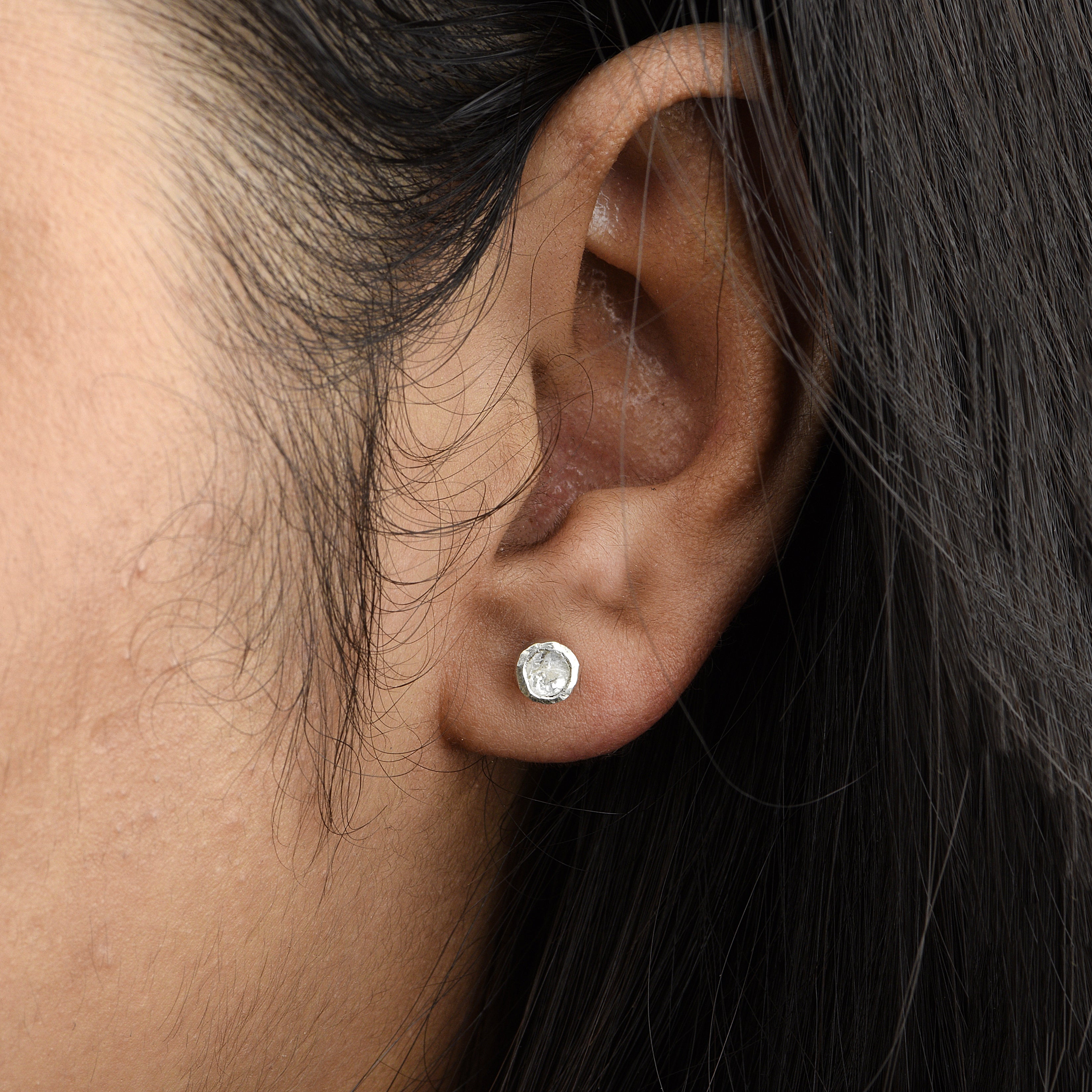 0.30 CTW Diamond Polki Studs