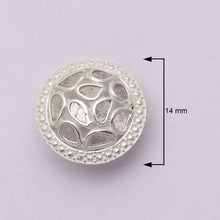 Load image into Gallery viewer, 0.70 CTW Diamond Polki Round Studs

