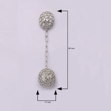 Load image into Gallery viewer, 6.50 CTW Diamond Polki Long Dangle Earrings
