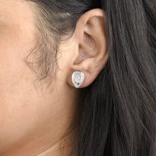 Load image into Gallery viewer, 0.50 CTW Diamond Polki Pear Solitaire Stud Earrings
