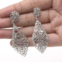Load image into Gallery viewer, 3.50 CTW Diamond Polki Dangle Earrings
