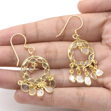 Load image into Gallery viewer, 2.50 CTW Diamond Polki Earrings
