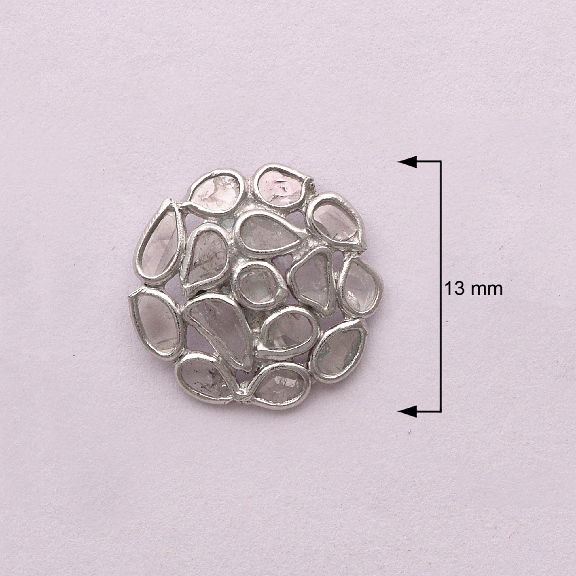 1 CTW Diamond Polki Tinny Studs