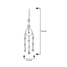 Load image into Gallery viewer, 1 CTW Diamond Polki Dangle Earrings
