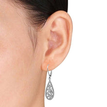 Load image into Gallery viewer, 0.50 CTW Polki Diamond Lever Back Classy Earrings
