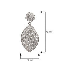 Load image into Gallery viewer, 3.50 CTW Diamond Polki Dangles
