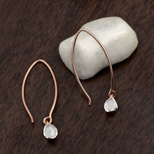 Load image into Gallery viewer, 0.35 CTW Diamond Polki Dangles Earrings
