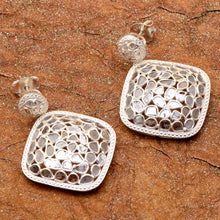 Load image into Gallery viewer, 6.70 CTW Diamond Polki Square Dangle Earrings
