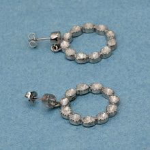 Load image into Gallery viewer, 2.50 CTW Diamond Polki Round Dangle Earrings
