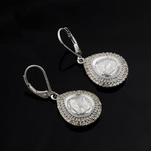 Load image into Gallery viewer, 1.40 CTW Diamond Polki Dangle Earrings

