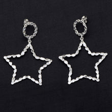 Load image into Gallery viewer, 3.60 CTW Diamond Polki Star Earrings
