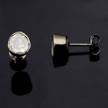 Load image into Gallery viewer, 0.25 CTW Diamond Polki Minimal Studs

